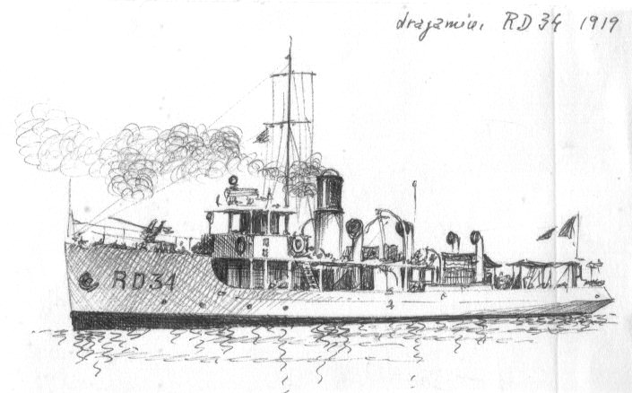 1919 - Dragamine 'RD34'